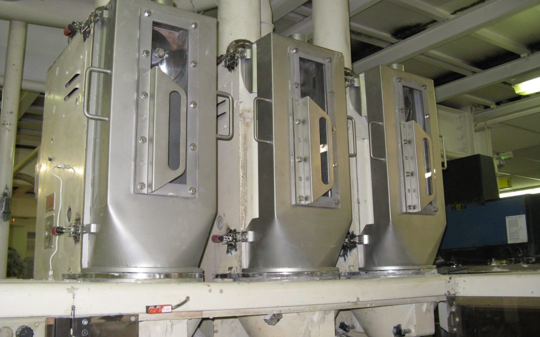 Ajout de trémies sur ensacheuses