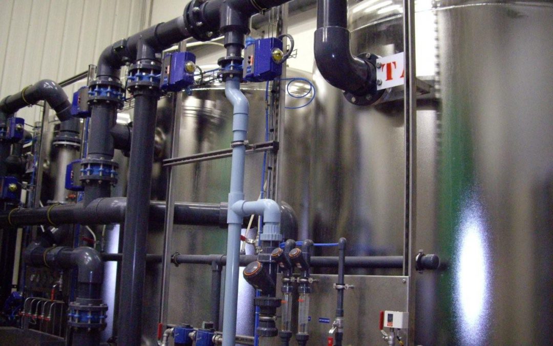 Skid de traitement d&rsquo;eau