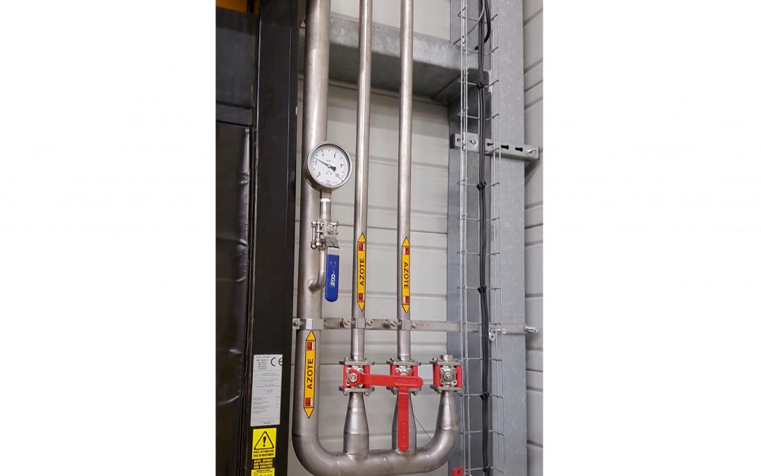 Clarinette de distribution d&rsquo;azote